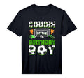 Cousin Birthday Soccer Family T-Shirt - Streetwear Style for Adults