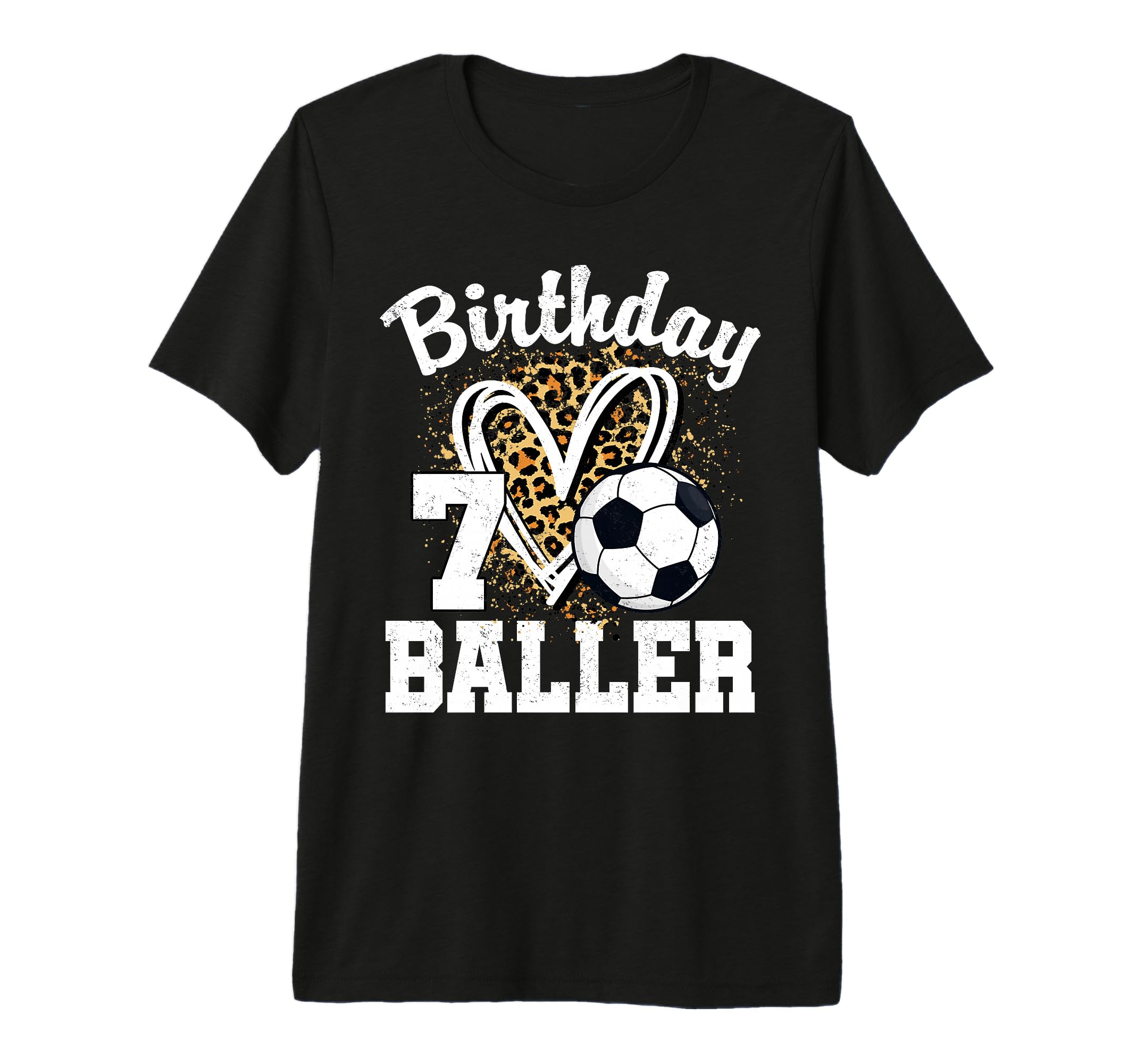 7Th Birthday Baller 7 Year Old T-Shirt - Streetwear Style for Adults