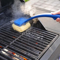 Grill Brush Bristle-Free with Replaceable Heat Resistant Kevlar Head Multi-Function Scraper BBQ Grilling Accessories, BBQ Grill Brush for Outdoor Grill, Heavy-Duty for Weber Grill Cleaner Accessories