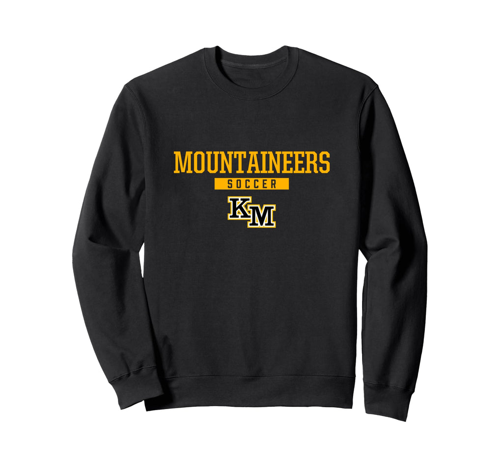 Kings Mountain Mountaineers Logo Sweatshirt - Graphic Print for Adults