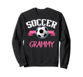 Soccer Grammy Grandma Funny Sweatshirt - Casual Everyday Wear for Adults