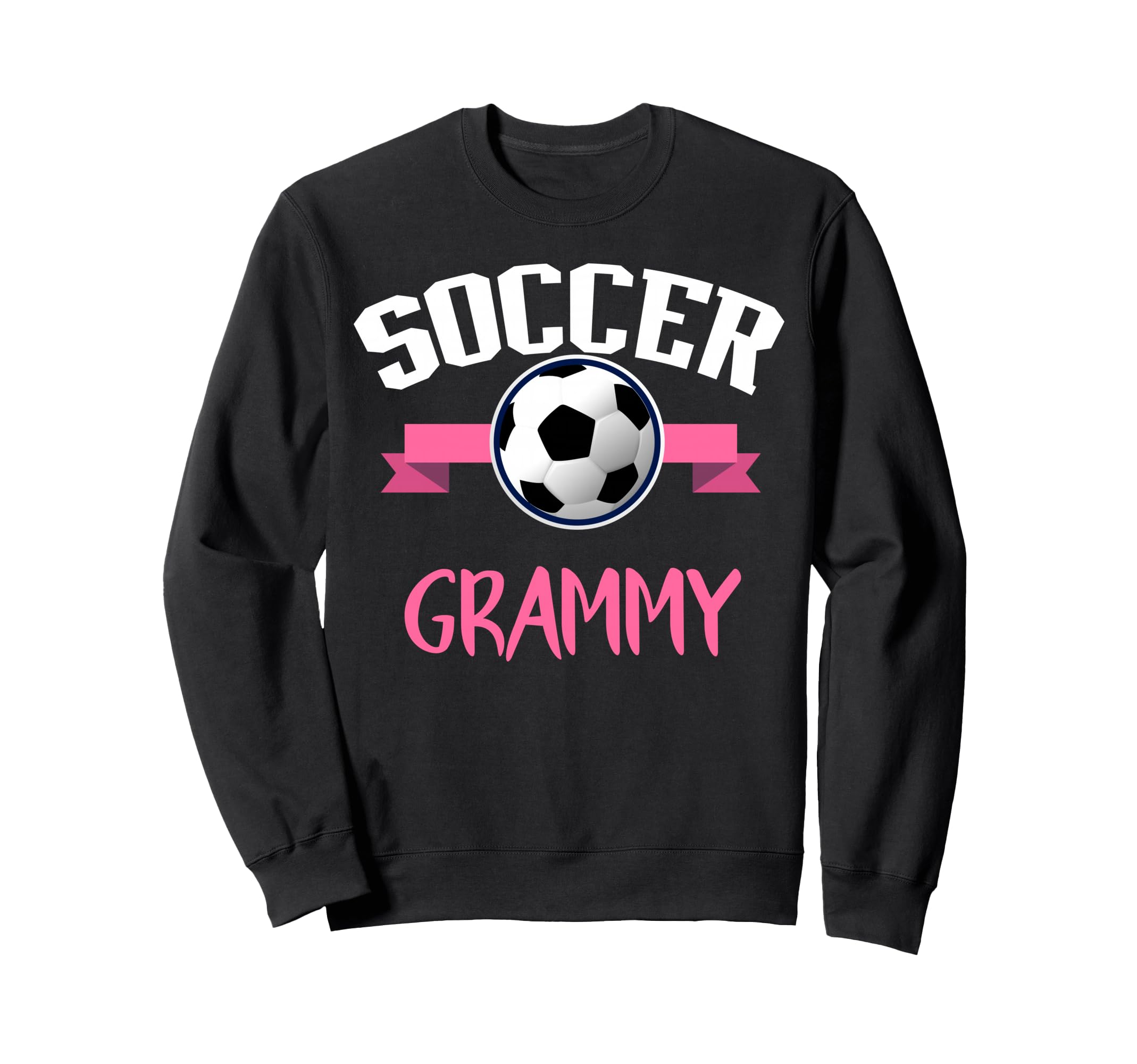 Soccer Grammy Grandma Funny Sweatshirt - Casual Everyday Wear for Adults