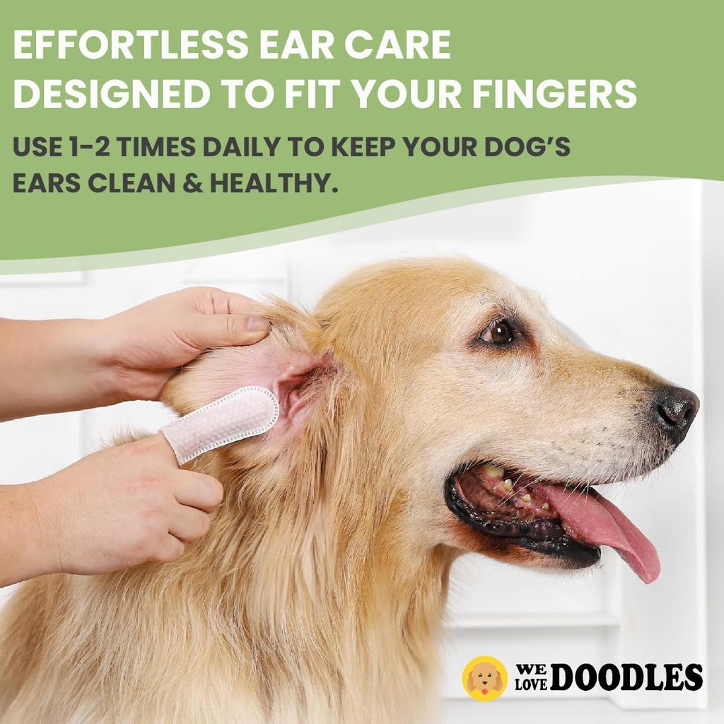 Dog Ear Finger Wipes (50 PCS)