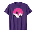 Funny Soccer Ball Ice Cream Drip T-Shirt - Graphic Print Men Women