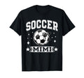 Coquette Bow Soccer Mimi Soccer Team T-Shirt - Trendy Graphic for Adults