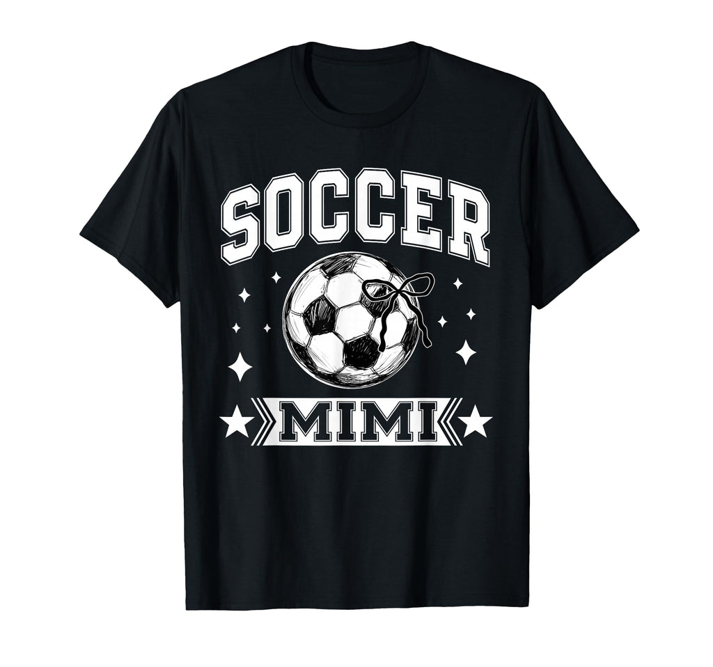Coquette Bow Soccer Mimi Soccer Team T-Shirt - Novelty Apparel Men Women