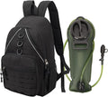 Small Hiking Backpack,Lightweight Water Backpack with 2L Water Bladder Phone Pocket Hydration Pack for Cycling Climbing Biking