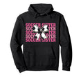 Womens Coquette Bow Ribbon Soccer Sweatshirt - Aesthetic Graphic Unisex