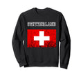 Switzerland Swiss Pride Swiss Sweatshirt - Streetwear Style for Adults