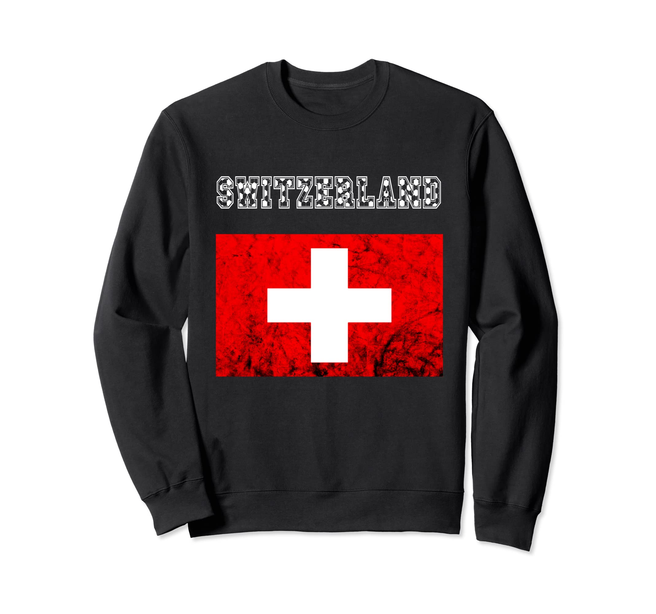 Switzerland Swiss Pride Swiss Sweatshirt - Streetwear Style for Adults
