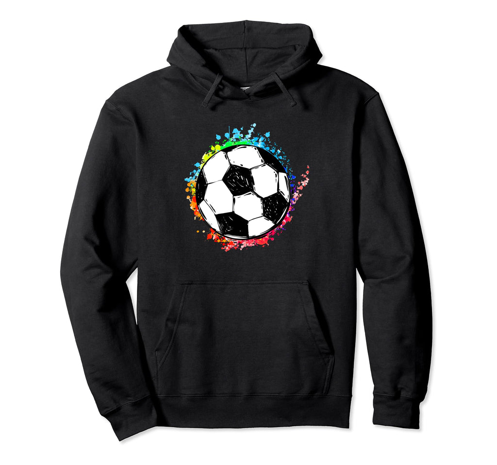 Soccer Ball Art Soccer Sport Game Coach Hoodie - Custom Art Print Unisex