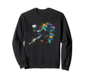 Football Goalkeeper Splash Art Sweatshirt - Streetwear Style Unisex