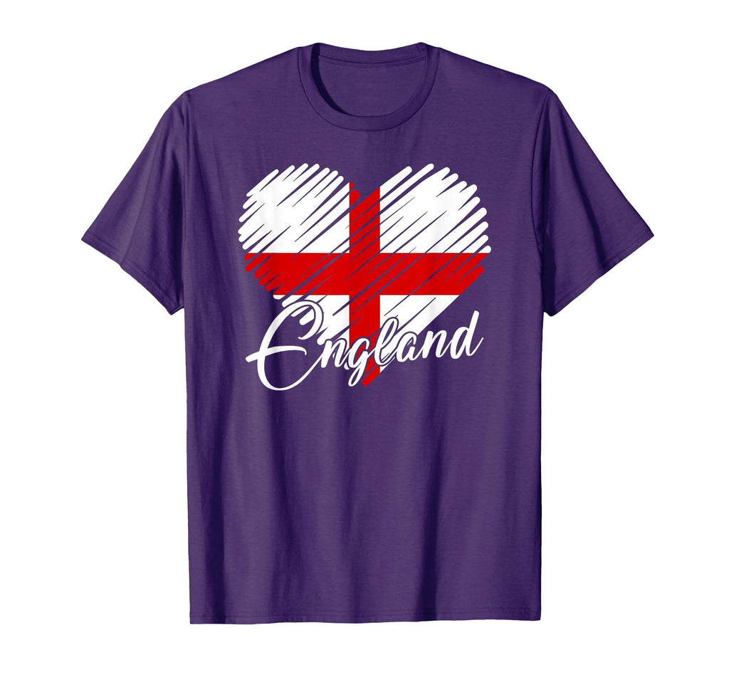 English Football England Flag T-Shirt - Casual Everyday Wear Unisex