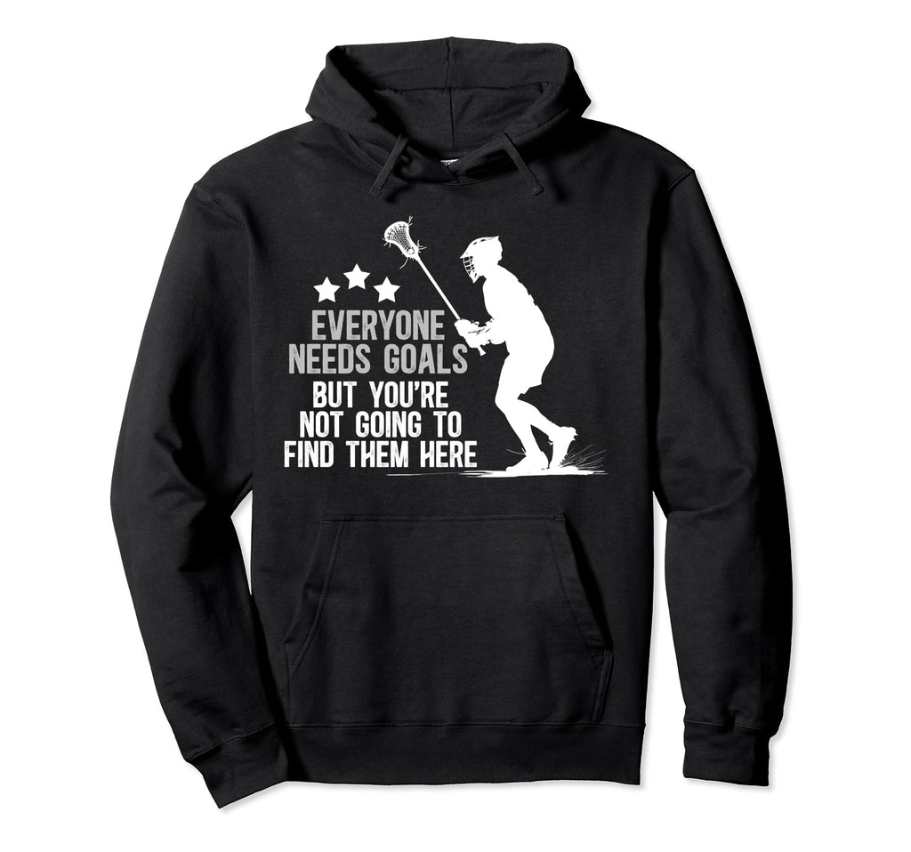Lacrosse Keeper Funny Lacrosse Hoodie - Aesthetic Graphic Unisex