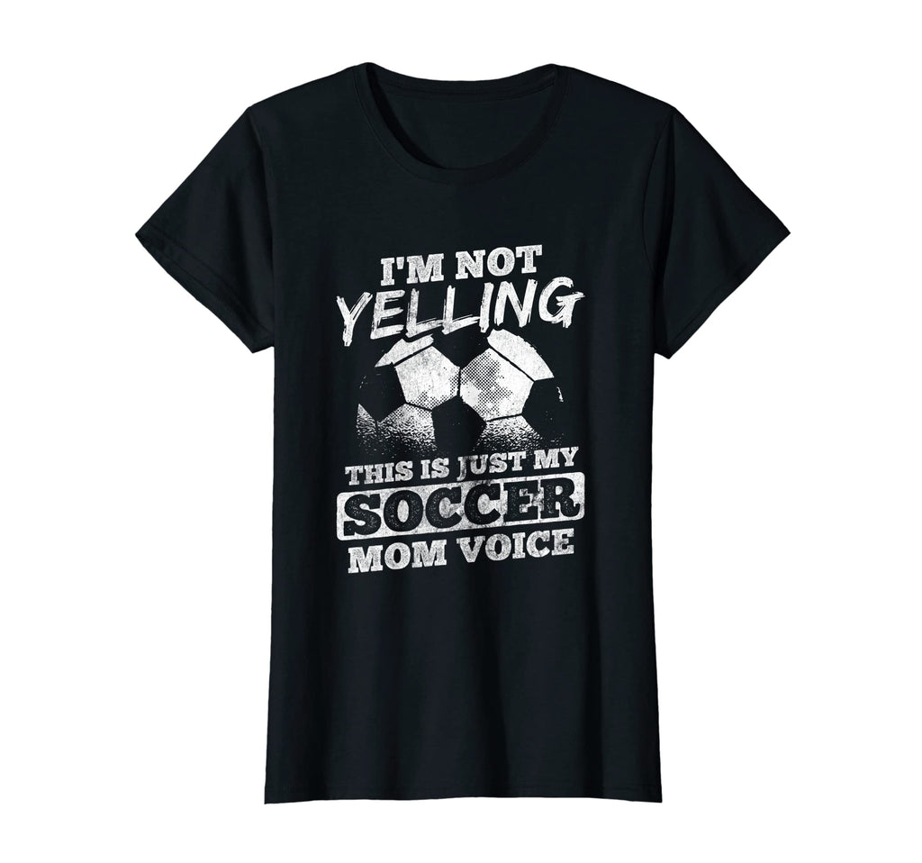 Womens Not Yelling Mom Voice Sports T-Shirt - Novelty Apparel Men Women