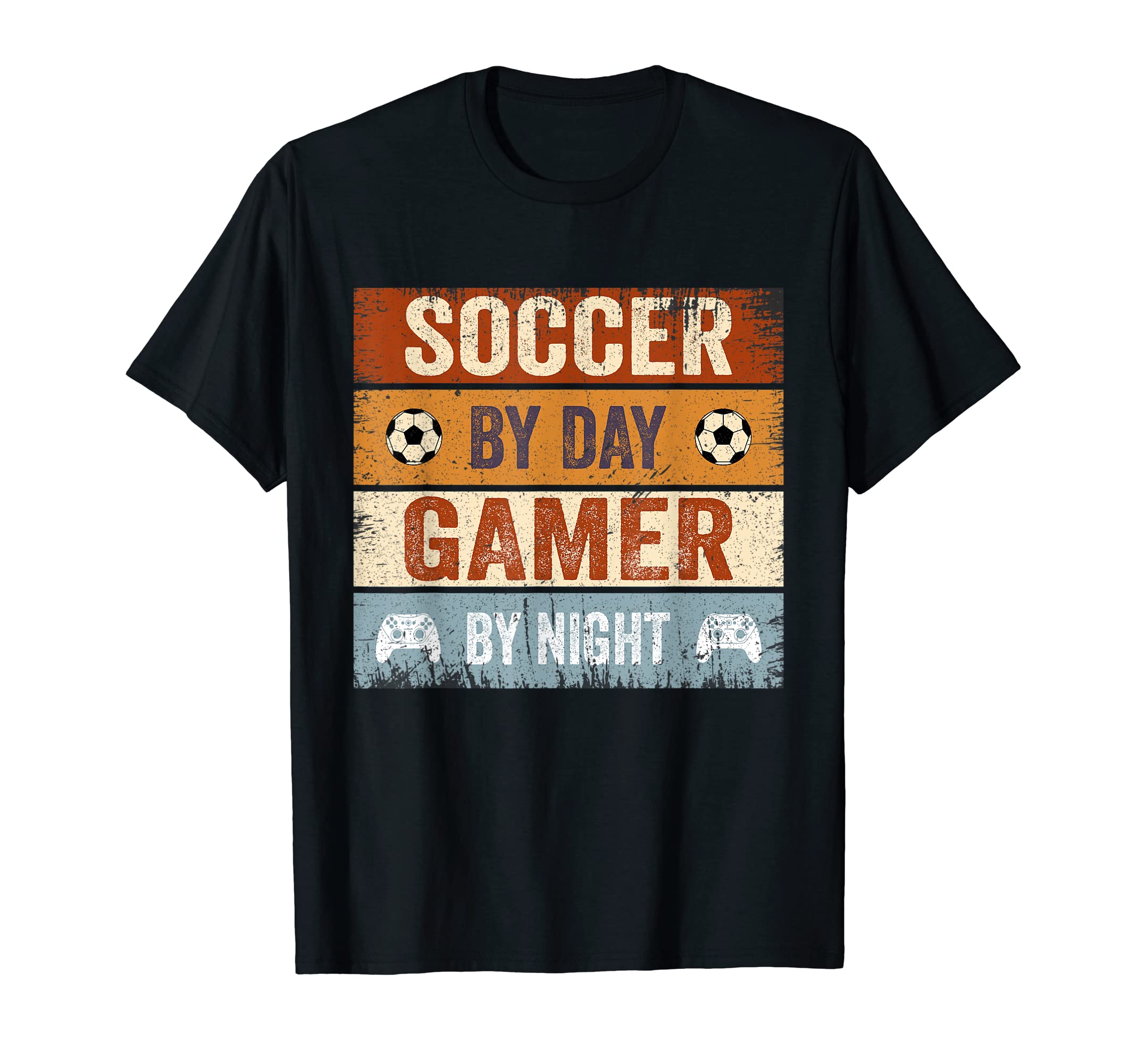 Funny Gaming Sayings Soccer Day Gamer T-Shirt - Trendy Graphic Men Women