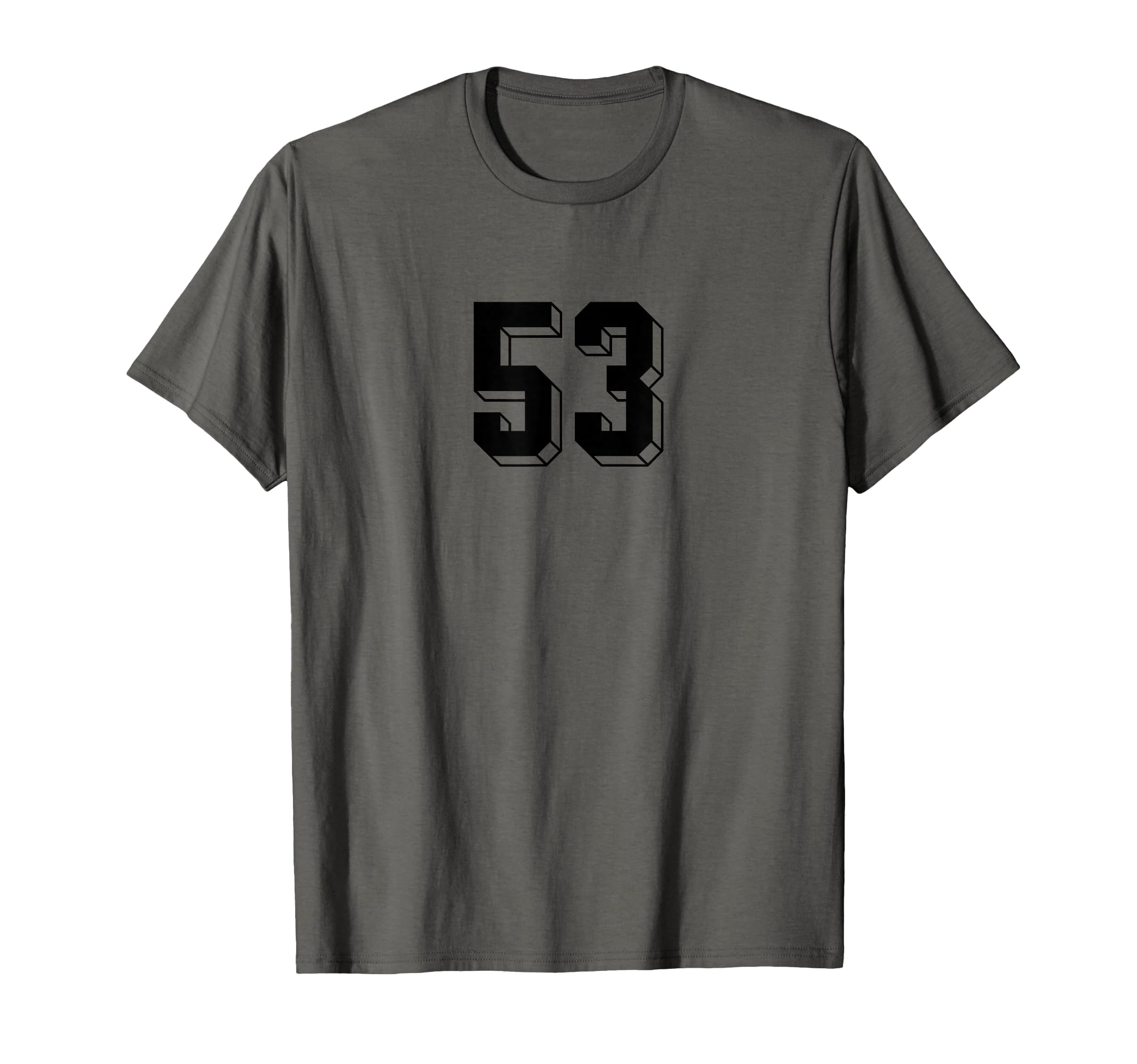 Number 53 80S 90S Soccer Team T-Shirt - Aesthetic Graphic for Adults