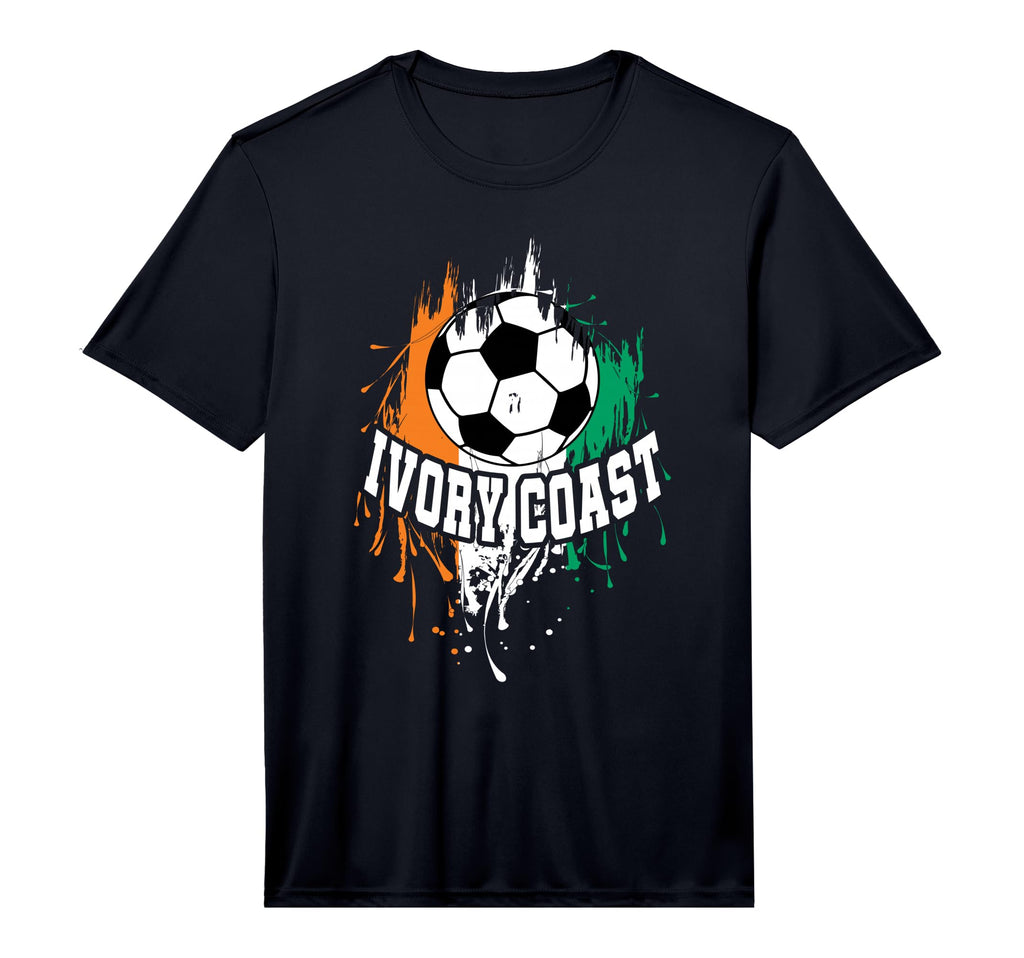 Ivory Coast Soccer Ivorian Football Ivory T-Shirt - Unique Graphic Unisex