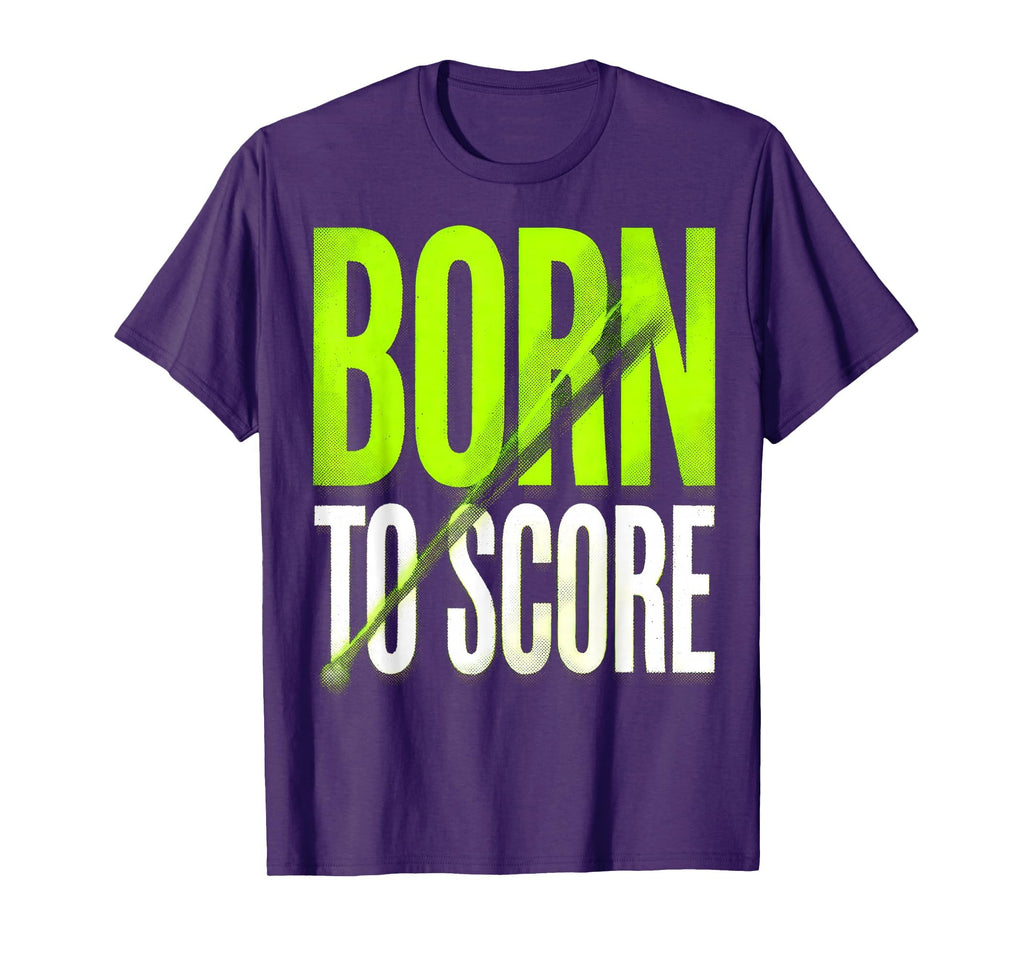 Born To Score Soccer T-Shirt - Unique Graphic for Adults