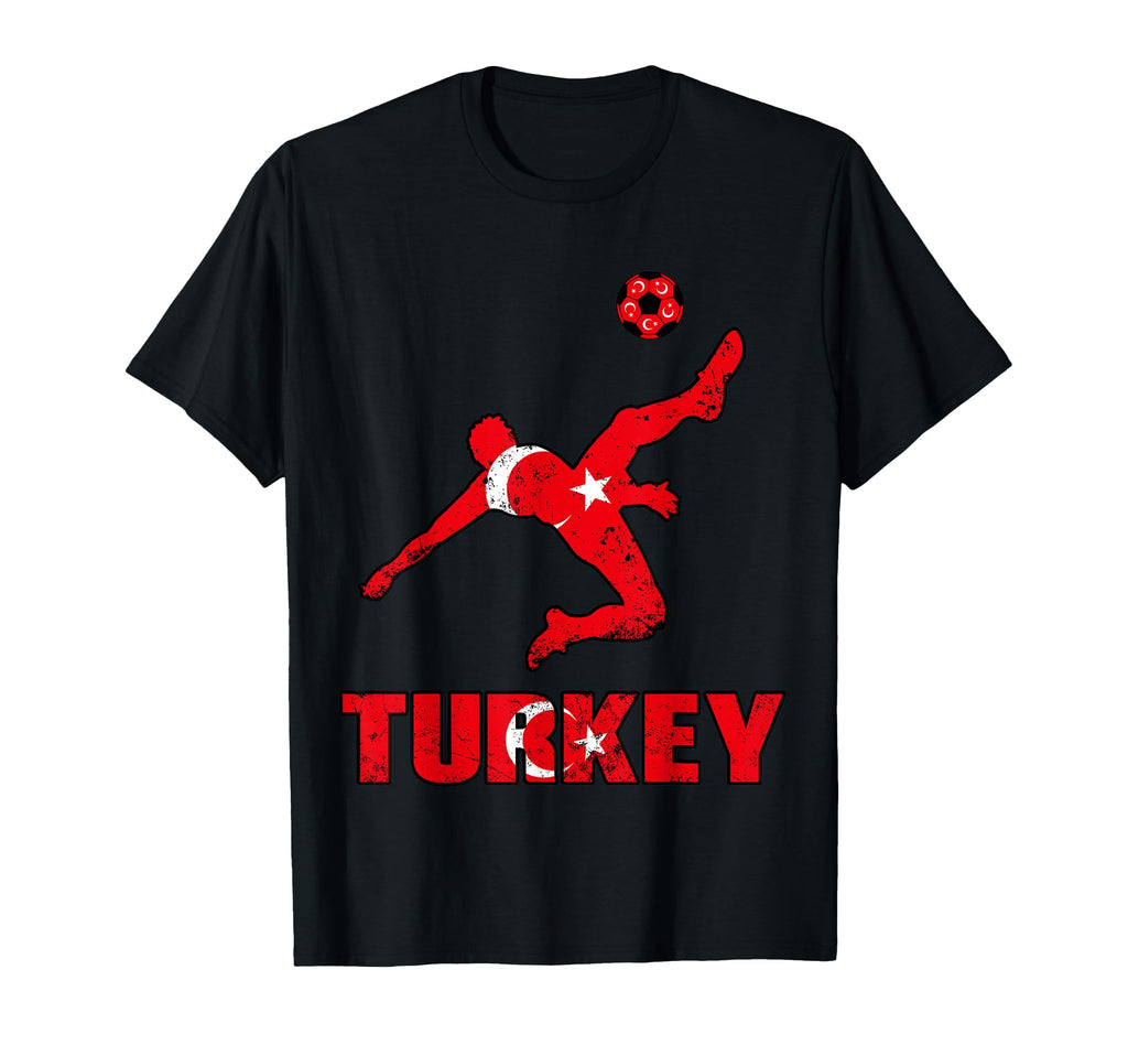 Turkey Football Soccer Game Player T-Shirt - Custom Art Print Men Women