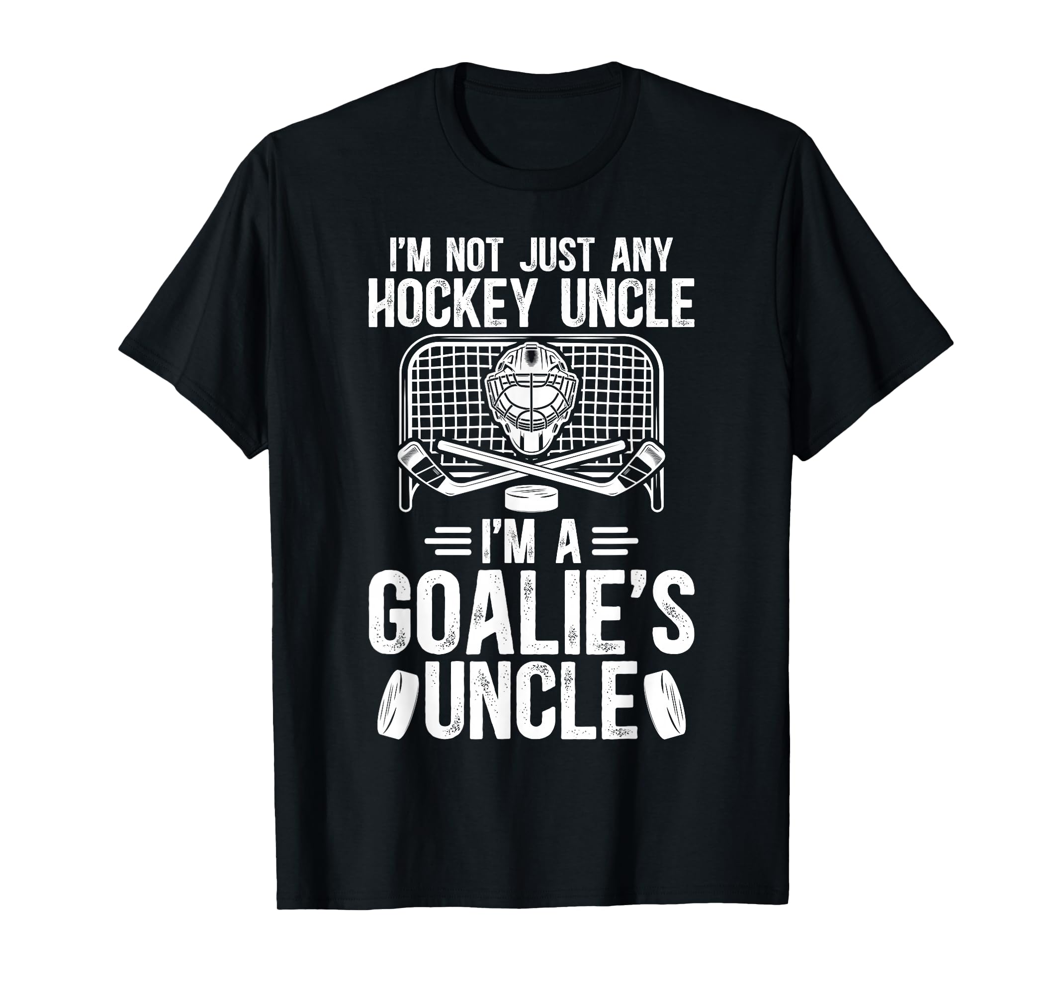 Im Hockey Goalie Uncle Ice Hockey T-Shirt - Streetwear Style Men Women