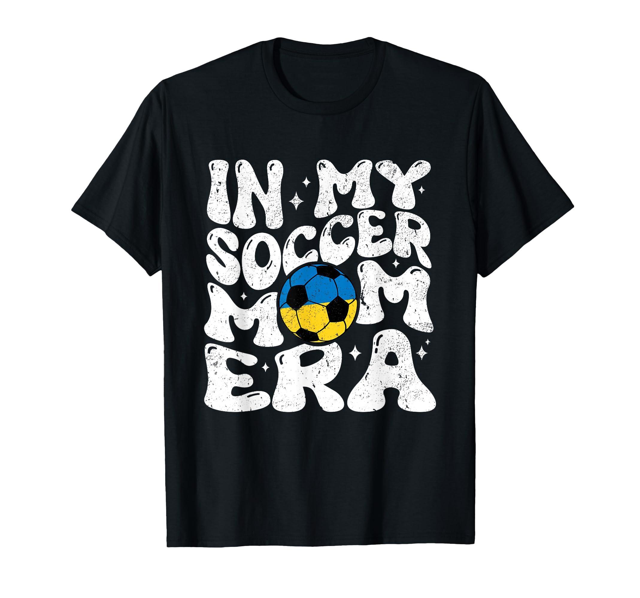 Soccer Mom Ukranian Mothers Coach T-Shirt - Casual Everyday Wear Men Women