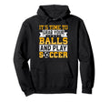 Soccer Coach Goal Cleats Soccer Hoodie - Casual Everyday Wear for Adults