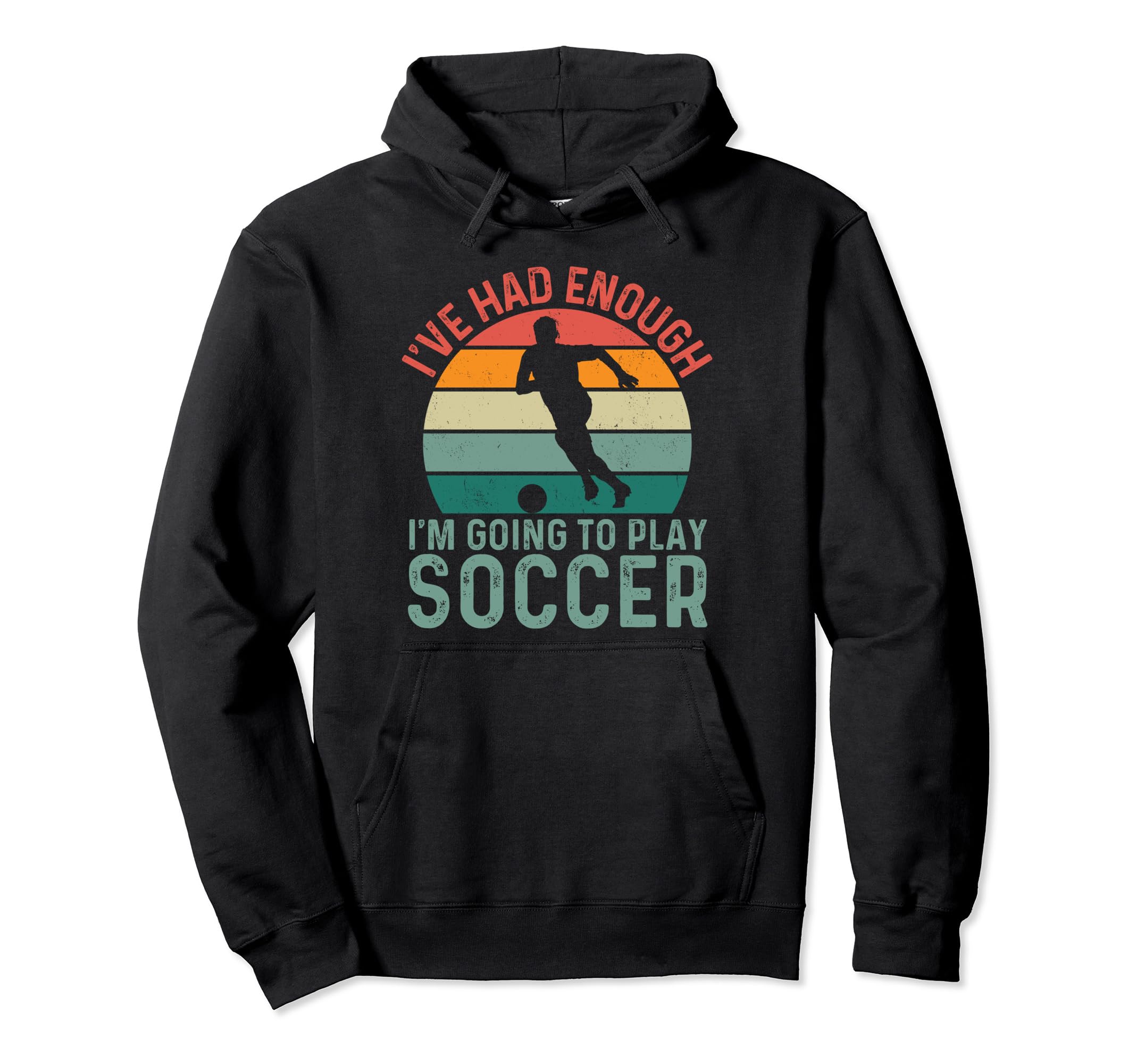 Soccer Player Hoodie - Casual Everyday Wear Unisex