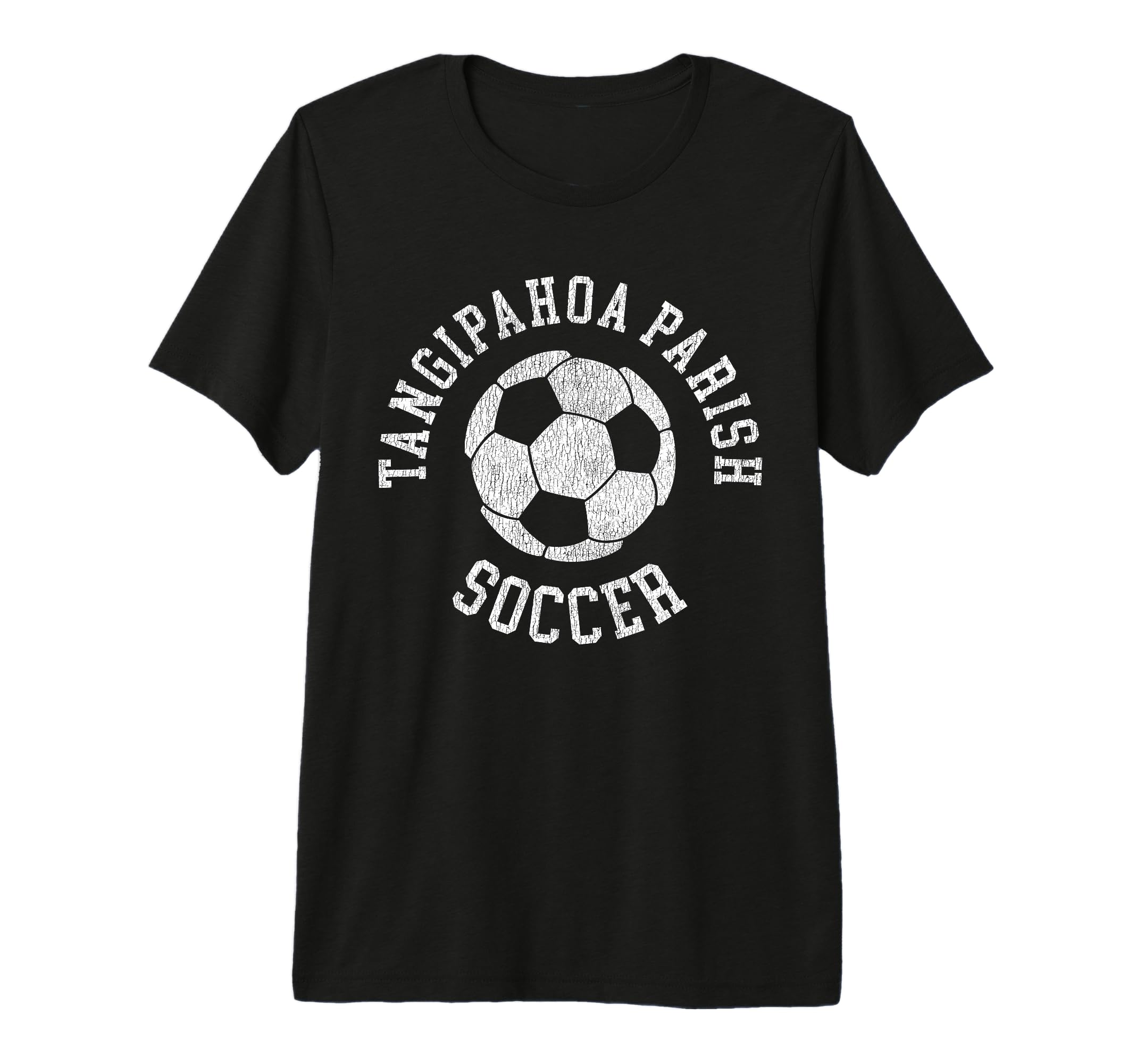 Tangipahoa Parish Soccer Distressed 90S T-Shirt - Trendy Graphic Men Women