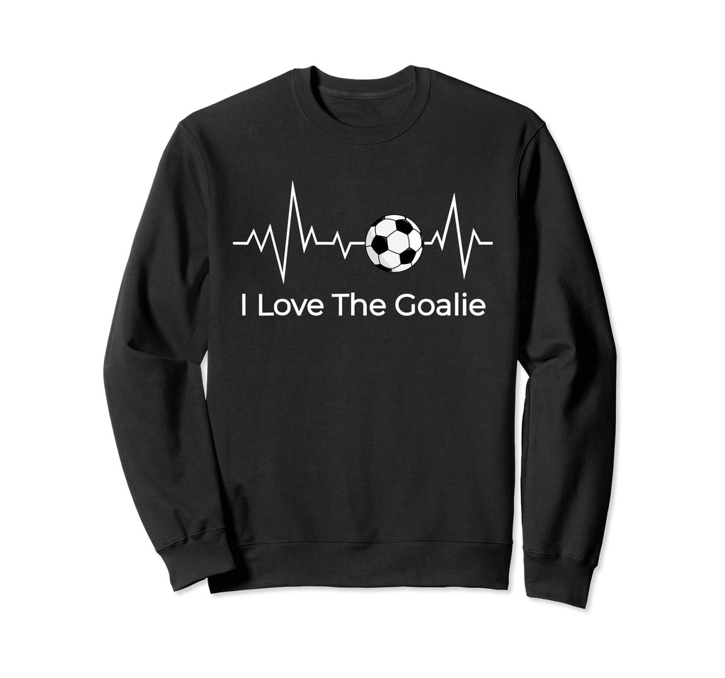 Soccer Grandfathers I Love Goalie Sweatshirt - Minimalist Print Unisex