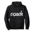 Coach Soccer American Flag Bandana Hoodie - Trendy Graphic Men Women