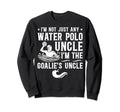 Water Polo Goalie Uncle Water Sweatshirt - Minimalist Print for Adults