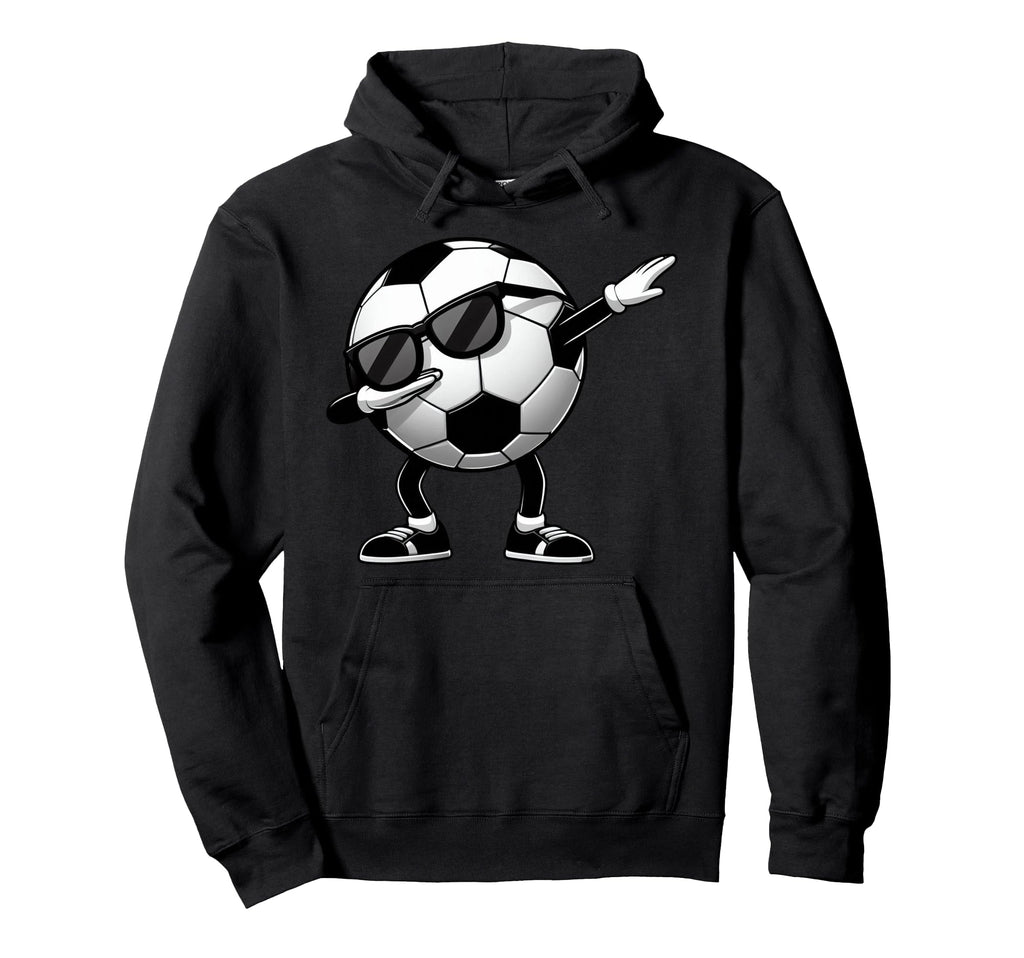 Dabbing Soccer Ball Soccer Sports Hoodie - Casual Everyday Wear Men Women