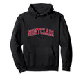 Montclair California Ca Sports Red Hoodie - Aesthetic Graphic for Adults