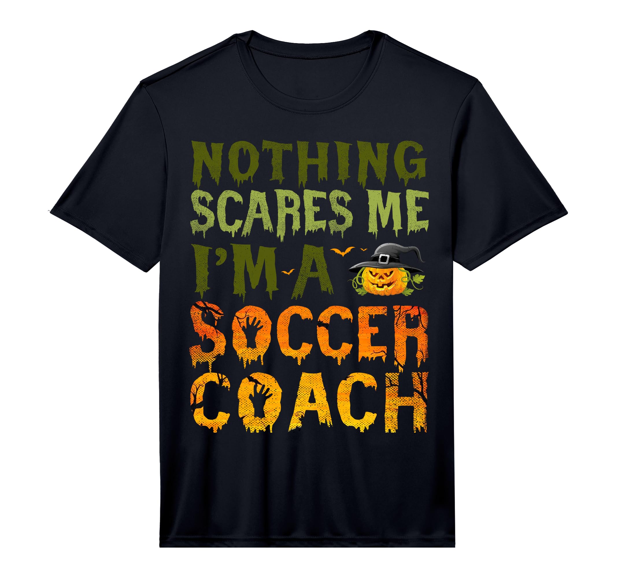 Mens Nothing Scares Me Im Soccer T-Shirt - Casual Everyday Wear Men Women