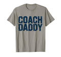 Coach Daddy Best Coach Dad Funny Sports T-Shirt - Unique Graphic for Adults