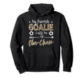 My Favorite Goalie Calls Me Oba Chan Hoodie - Aesthetic Graphic Men Women
