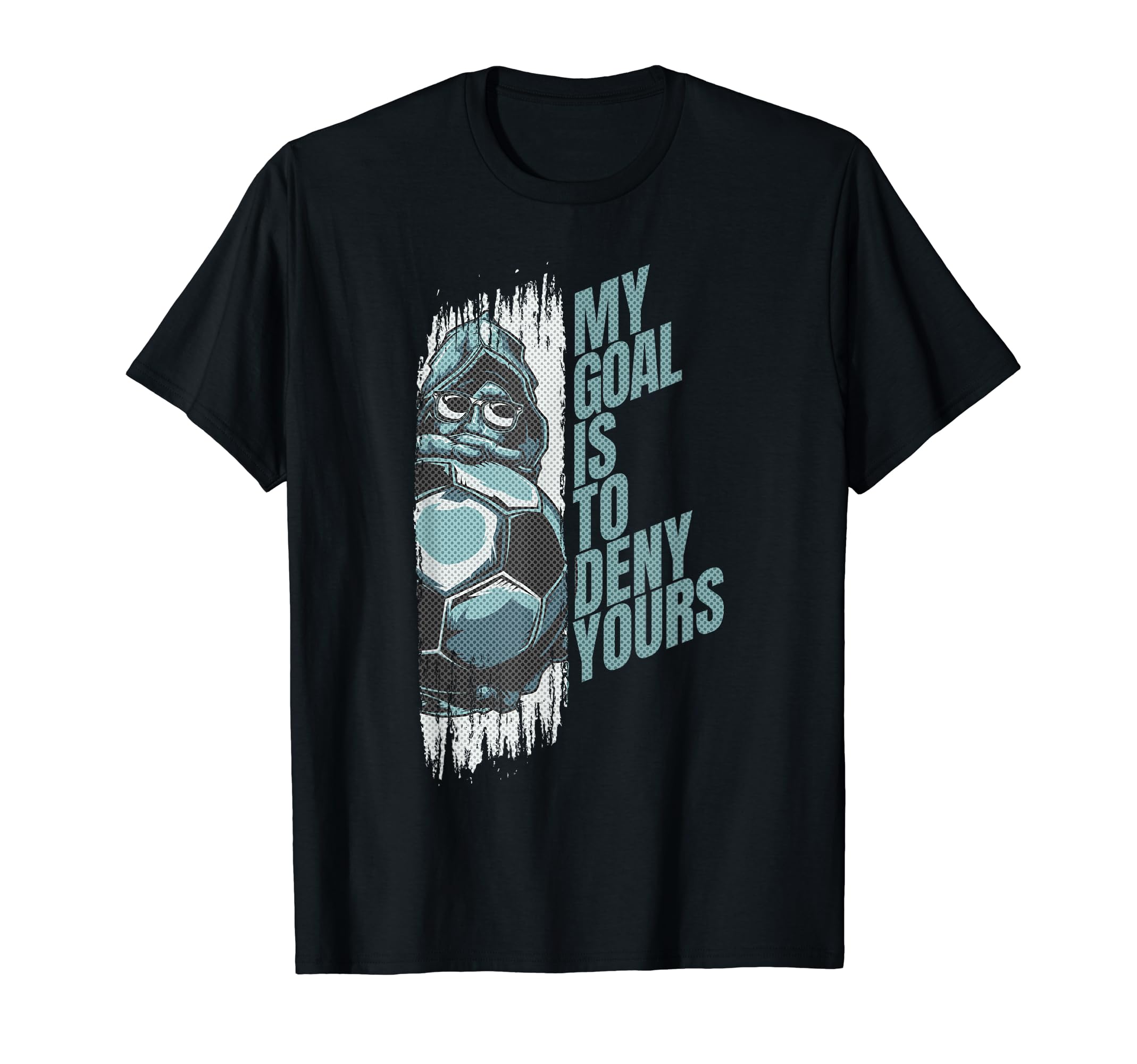 Funny Soccer Team Goalie Soccer My T-Shirt - Novelty Apparel for Adults