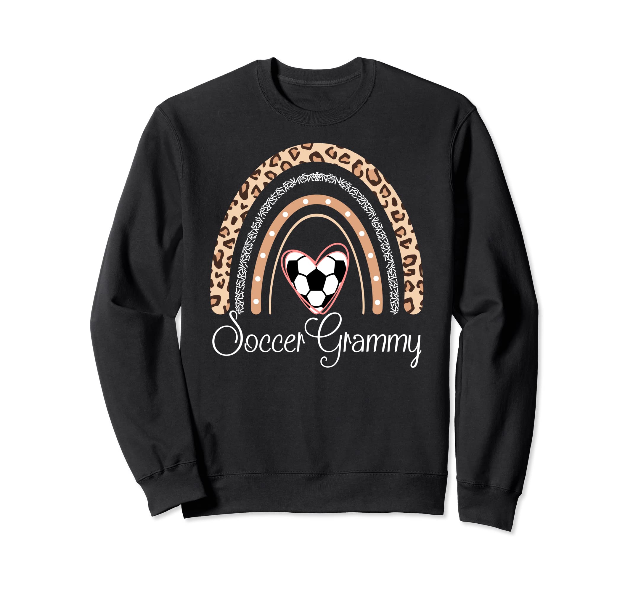 Soccer Grammy Boho Rainbow Funny Sweatshirt - Streetwear Style for Adults