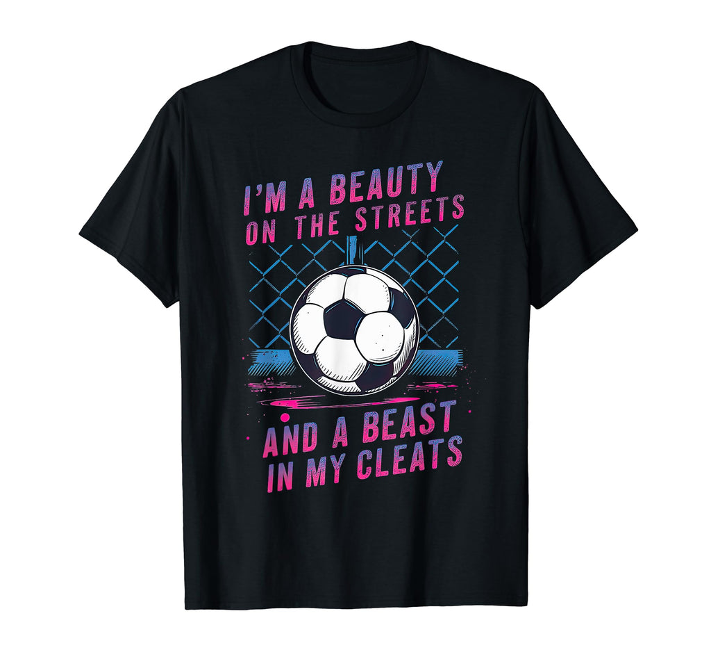 Soccer Player Gifts Team Cleats T-Shirt - Casual Everyday Wear for Adults
