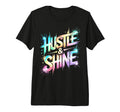Lets Go Hustle Shine Spirit Week T-Shirt - Custom Art Print Men Women