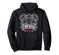 Lacrosse Goalie Crease Beast Funny Wild Hoodie - Trendy Graphic Unisex