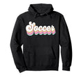 Soccer Pastel Aesthetic Teen Groovy Hoodie - Streetwear Style for Adults