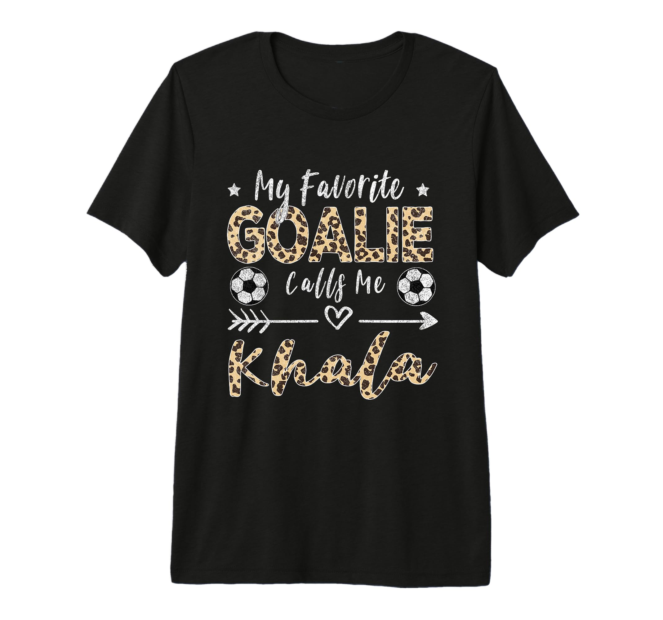 My Favorite Goalie Calls Me Khala T-Shirt - Custom Art Print for Adults