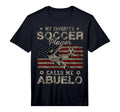 Mens My Favorite Soccer Player Calls T-Shirt - Novelty Apparel Men Women