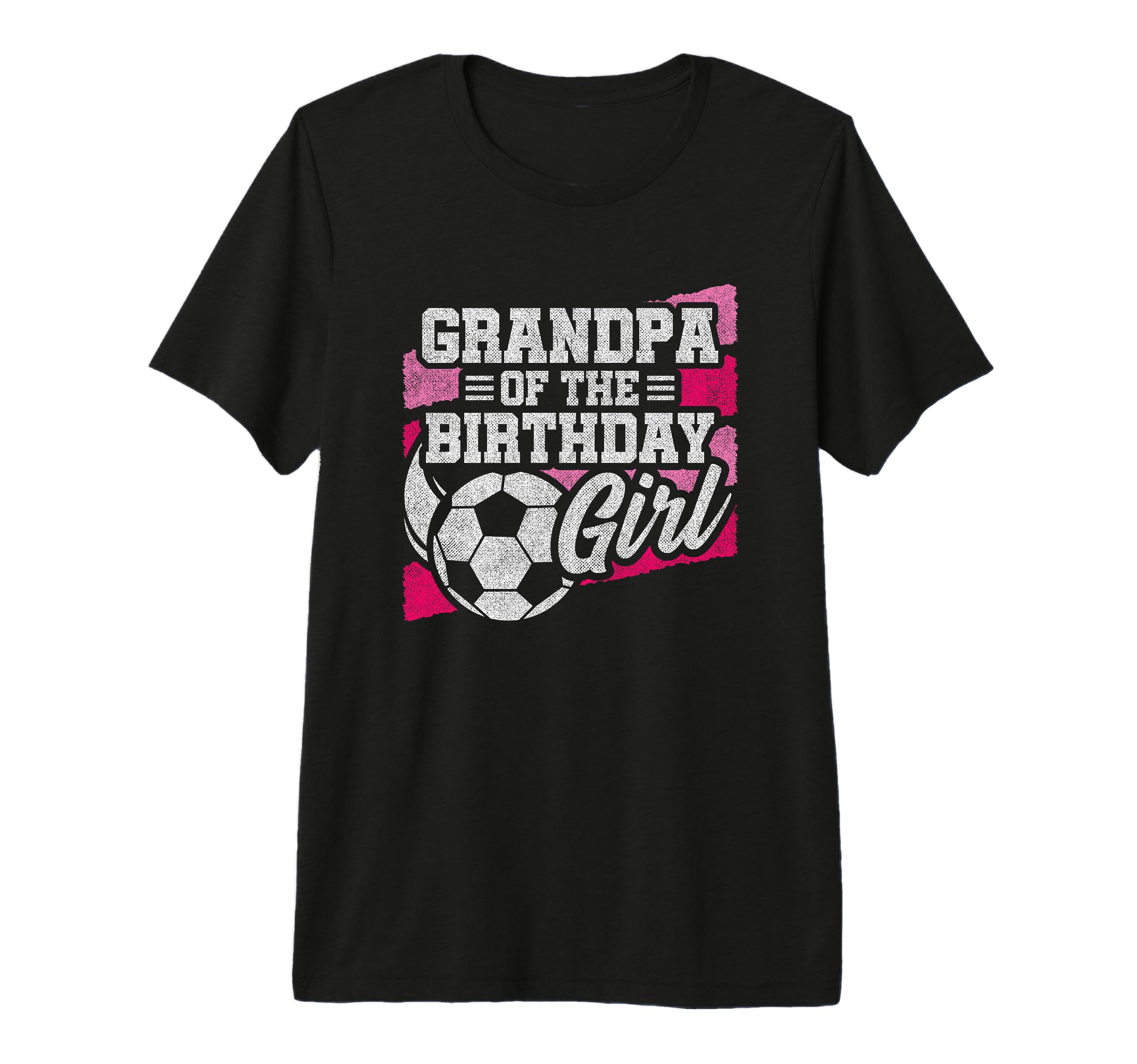 Birthday Grandpa Soccer Birthday T-Shirt - Novelty Apparel for Adults