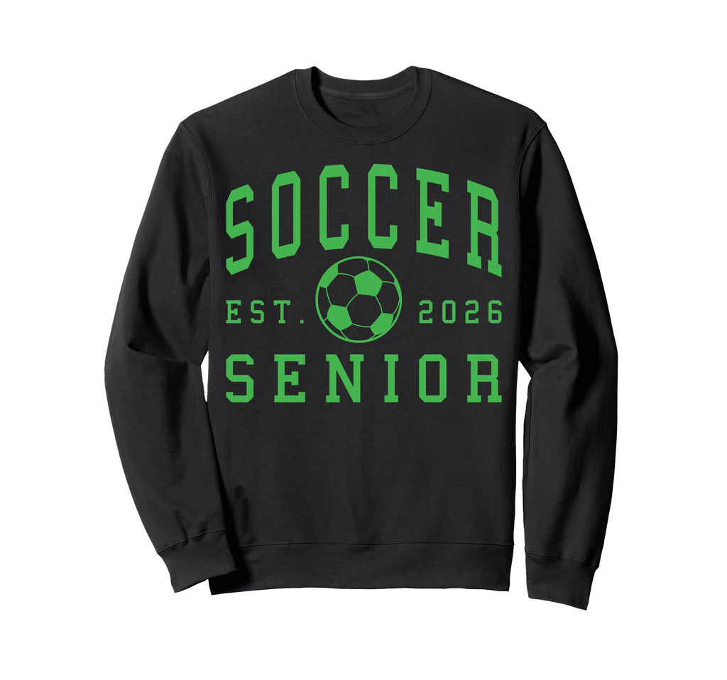 Soccer Senior Night Soccer Senior 2026 Sweatshirt - Graphic Print Unisex