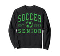 Soccer Senior Night Soccer Senior 2026 Sweatshirt - Graphic Print Unisex