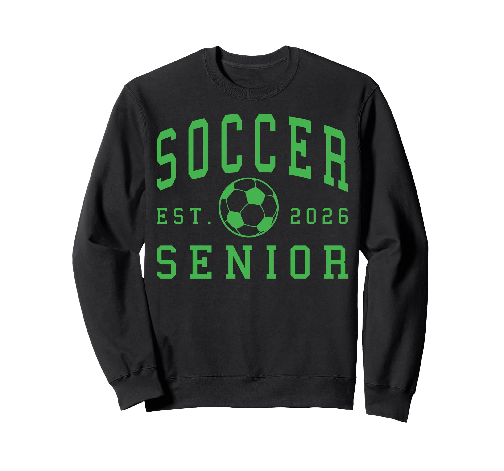 Soccer Senior Night Soccer Senior 2026 Sweatshirt - Graphic Print Unisex