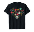 Soccer Ball Heart Soccer Lover Soccer T-Shirt - Custom Art Print Unisex